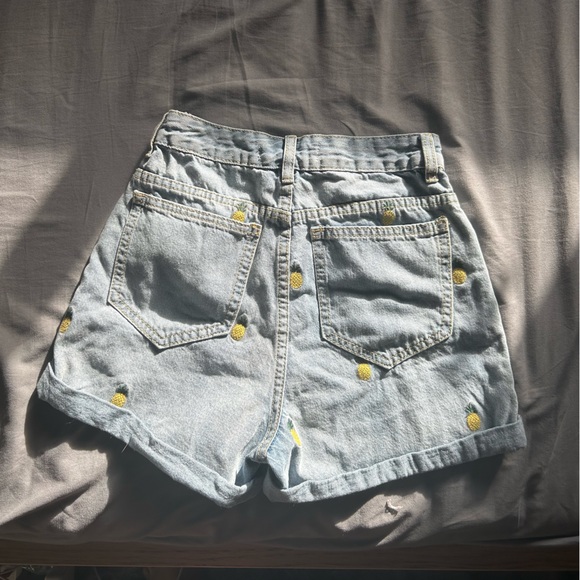High Rise Denim Shorts - Picture 15 of 16